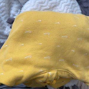 Yellow nike hoodie